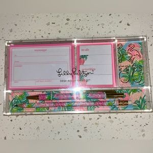 Lilly Pulitzer Desk Accessories Set